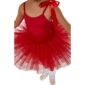 red ballet tutu dress
